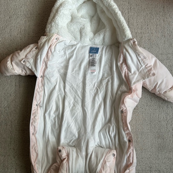 Pink Jacadi Snowsuit - Picture 5 of 9
